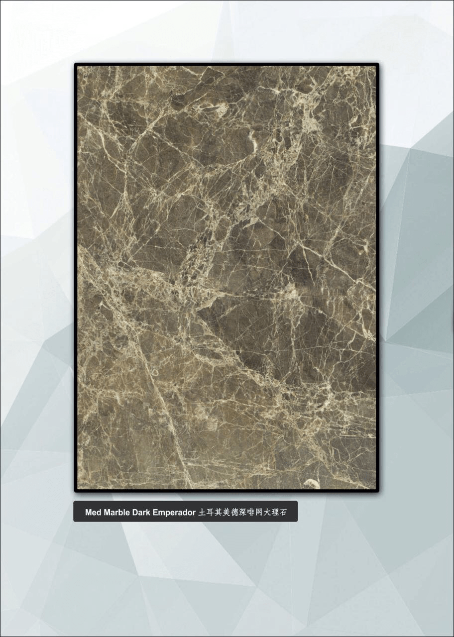 Med Marble Dark Emperador Classic yayınlandı