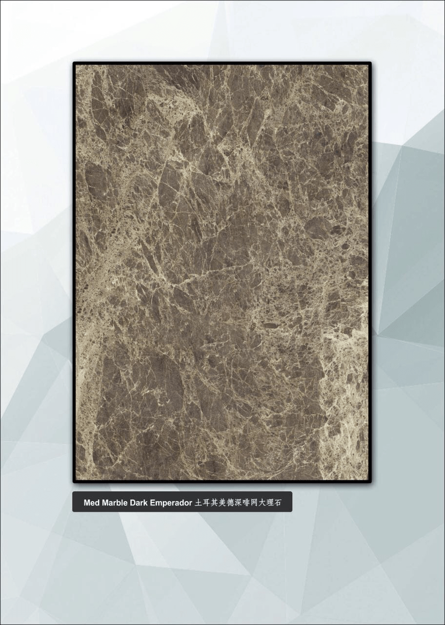 Med Marble Dark Emperador yayınlandı.